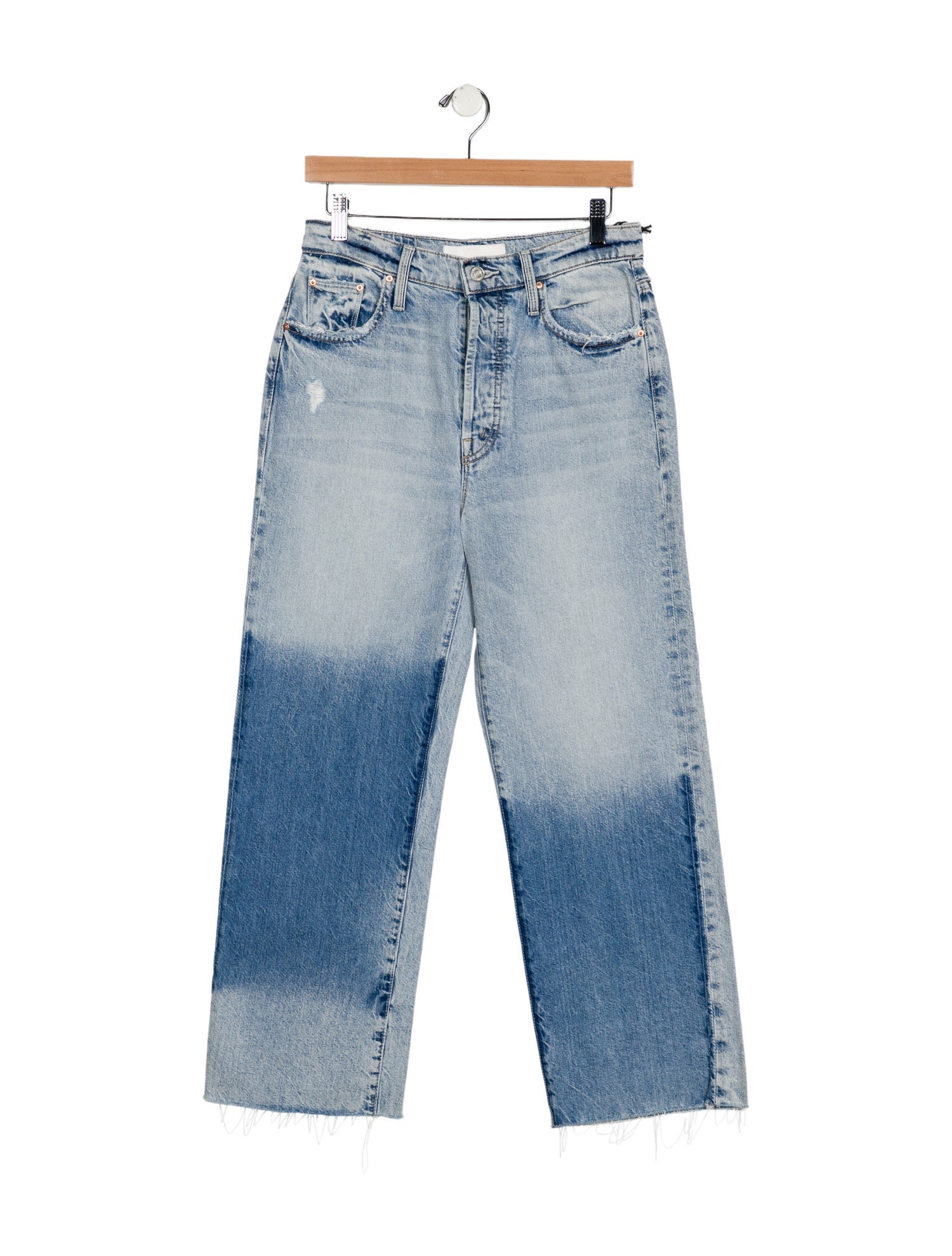 Mother High-Rise Straight Leg Jeans w/ Tags
