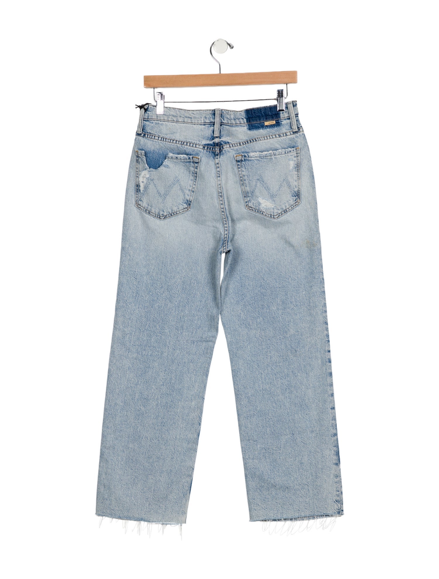Mother High-Rise Straight Leg Jeans w/ Tags