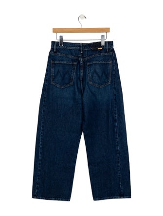 Mother High-Rise Wide Leg Jeans