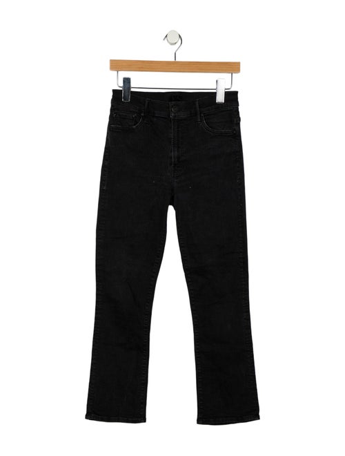 Mother Mid-Rise Straight Leg Jeans