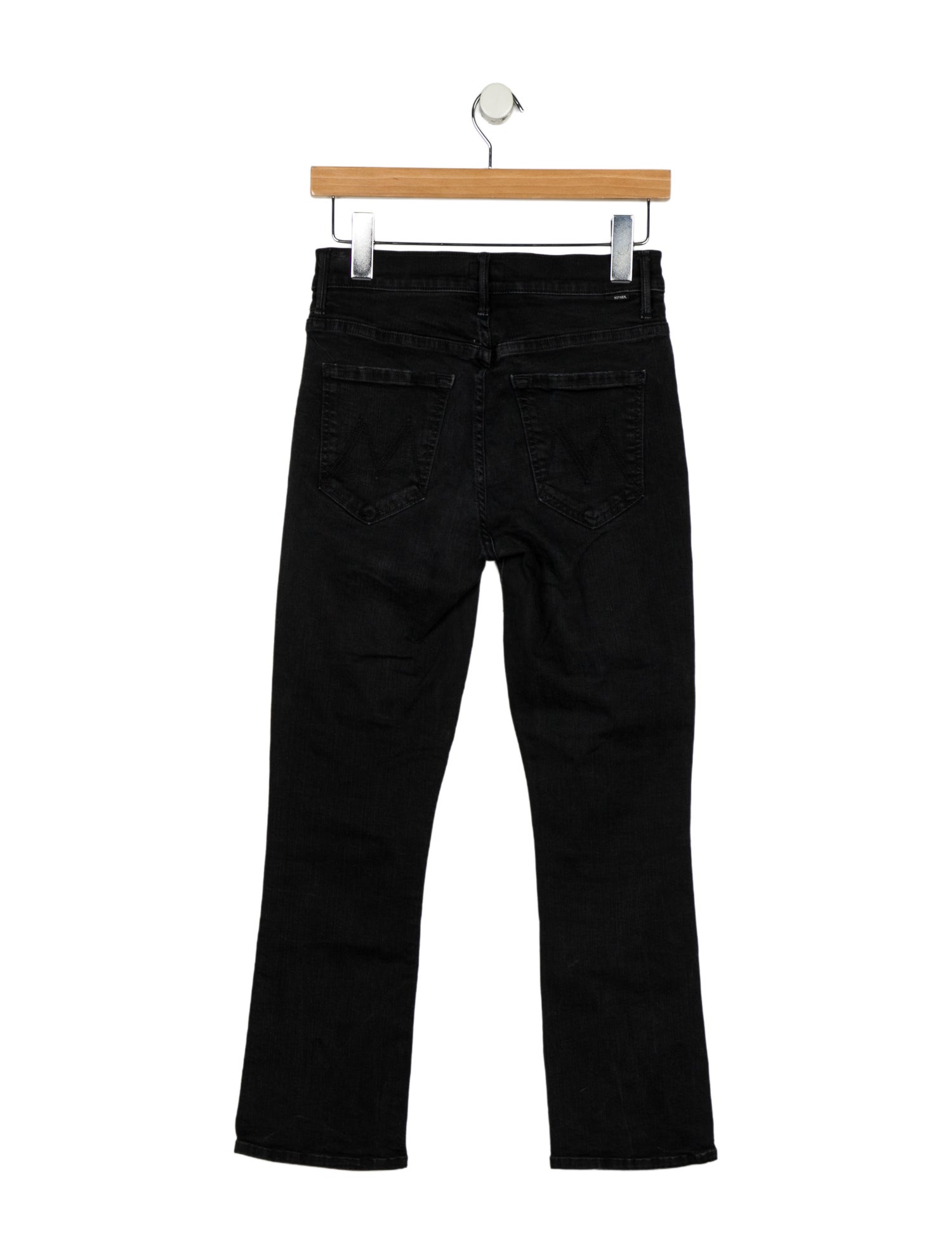 Mother Mid-Rise Straight Leg Jeans