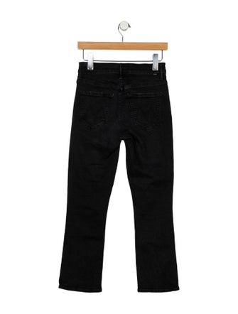 Mother Mid-Rise Straight Leg Jeans