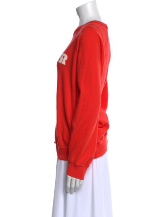 Mother Graphic Print Crew Neck Sweatshirt