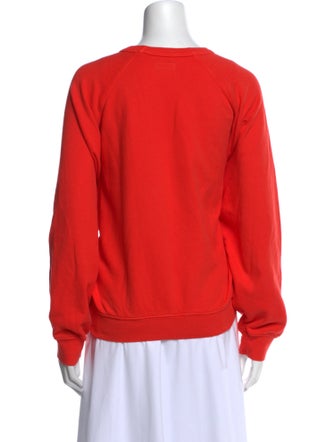 Mother Graphic Print Crew Neck Sweatshirt