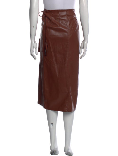 Mother Tassel Accents Midi Length Skirt