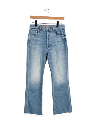 Mother High-Rise Straight Leg Jeans