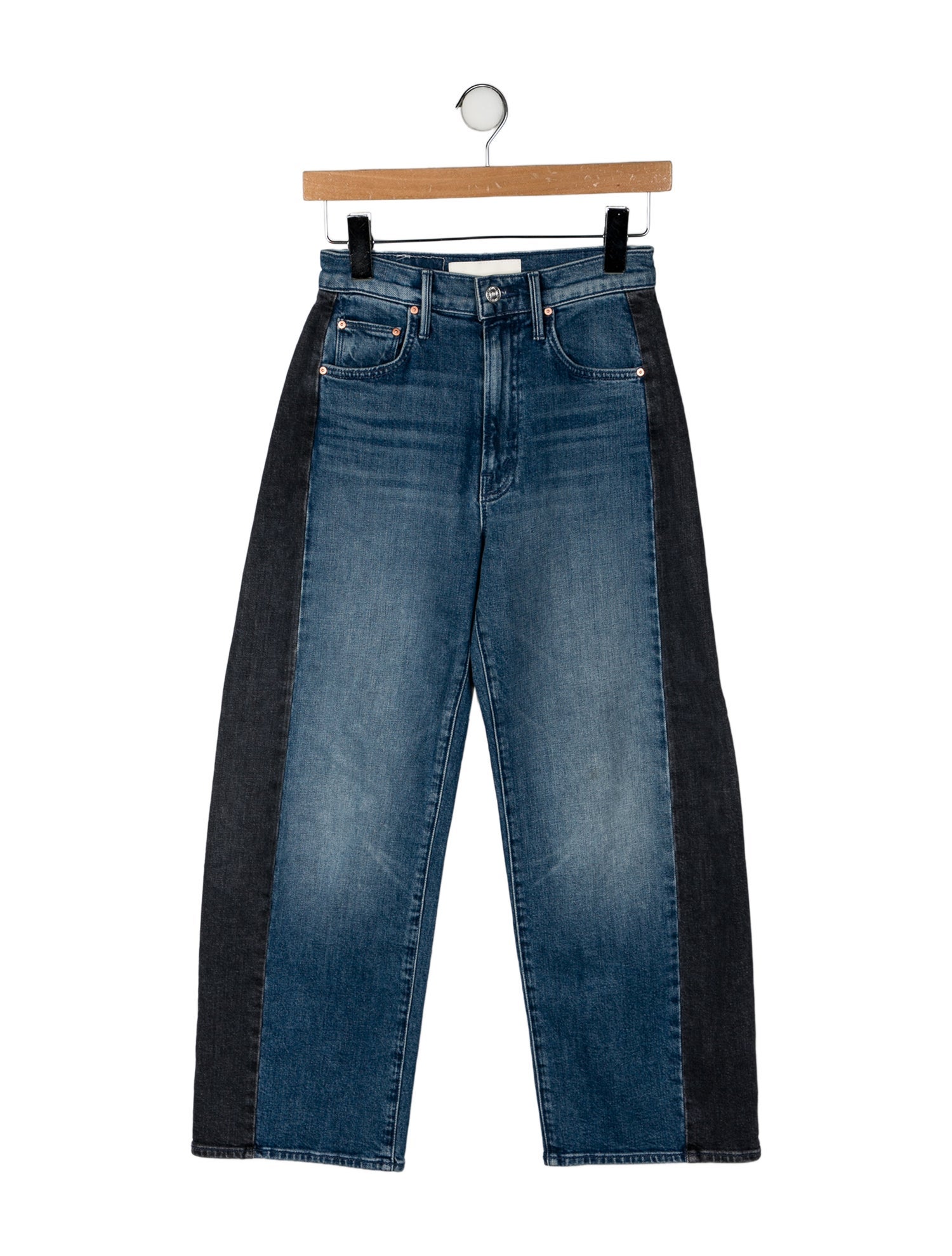 Mother High-Rise Wide Leg Jeans