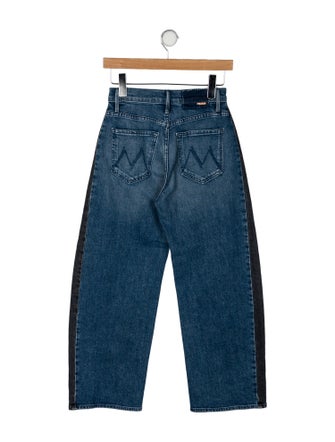 Mother High-Rise Wide Leg Jeans