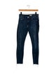 Mother Mid-Rise Skinny Leg Jeans