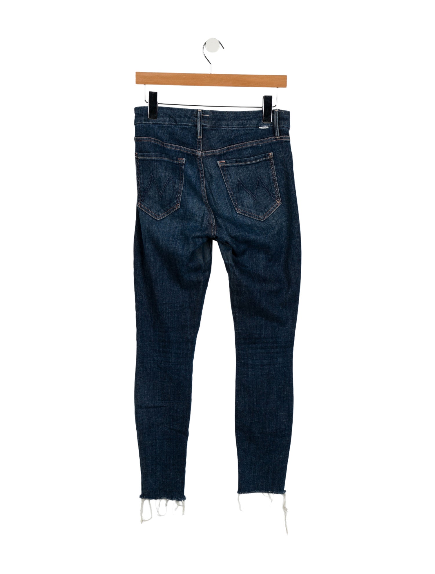 Mother Mid-Rise Skinny Leg Jeans
