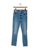 Mother Mid-Rise Skinny Leg Jeans