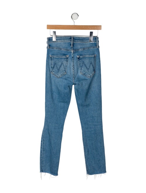 Mother Mid-Rise Skinny Leg Jeans