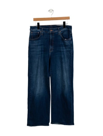Mother High-Rise Wide Leg Jeans