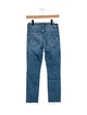 Mother Mid-Rise Straight Leg Jeans
