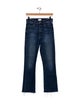 Mother Mid-Rise Straight Leg Jeans