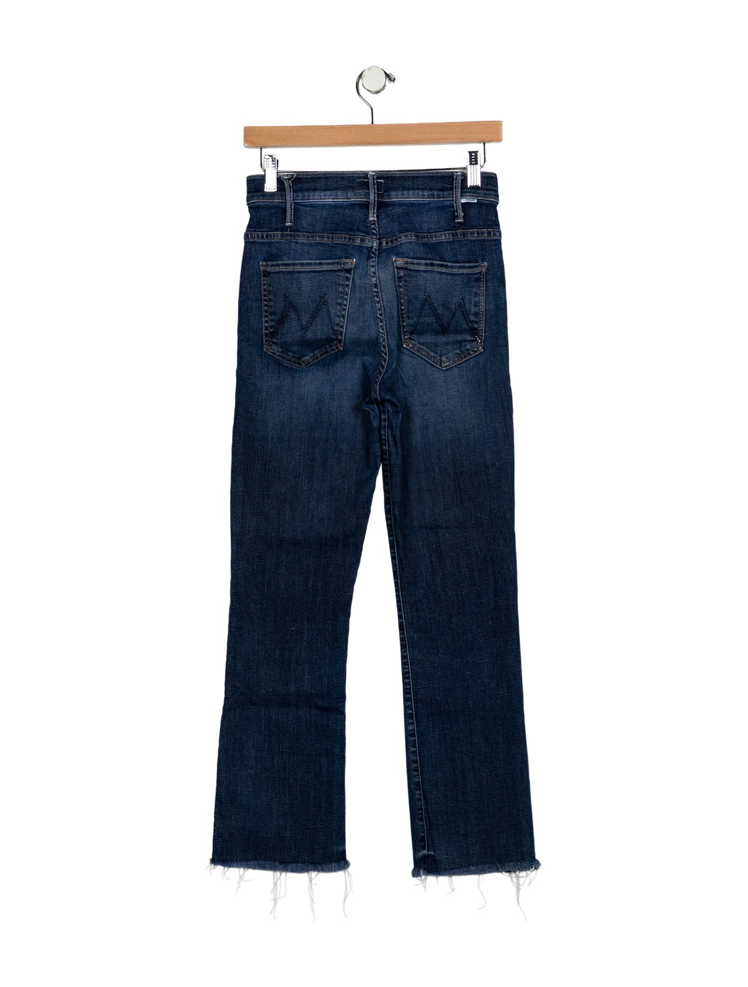 Mother Mid-Rise Straight Leg Jeans