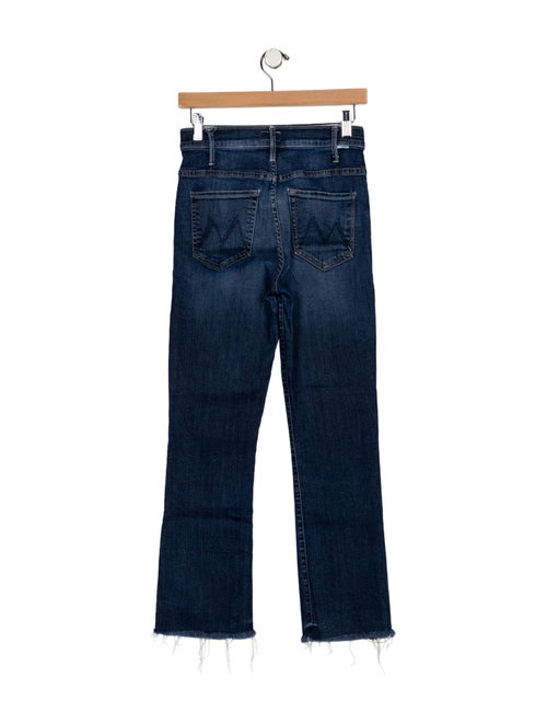 Mother Mid-Rise Straight Leg Jeans