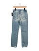Mother High-Rise Straight Leg Jeans