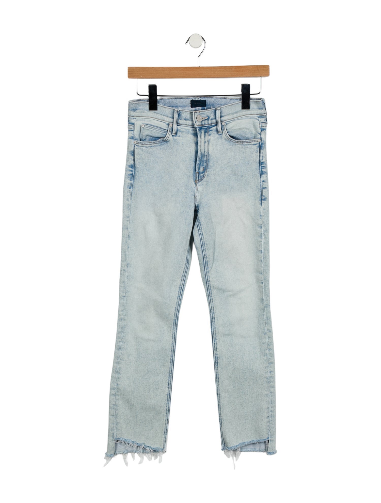 Mother Mid-Rise Skinny Leg Jeans