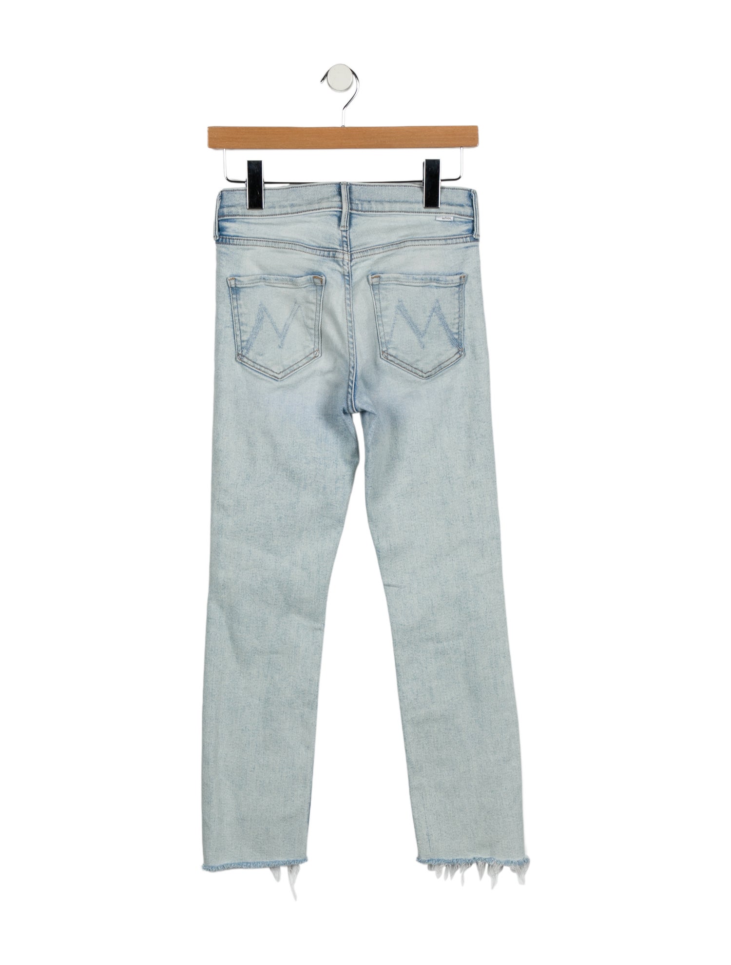 Mother Mid-Rise Skinny Leg Jeans