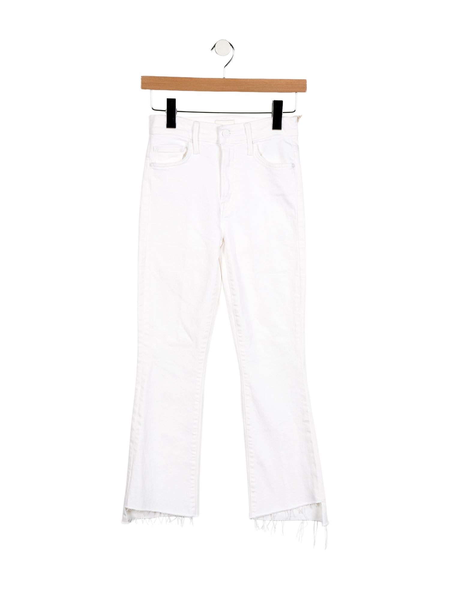 Mother Mid-Rise Straight Leg Jeans