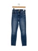 Mother Mid-Rise Skinny Leg Jeans