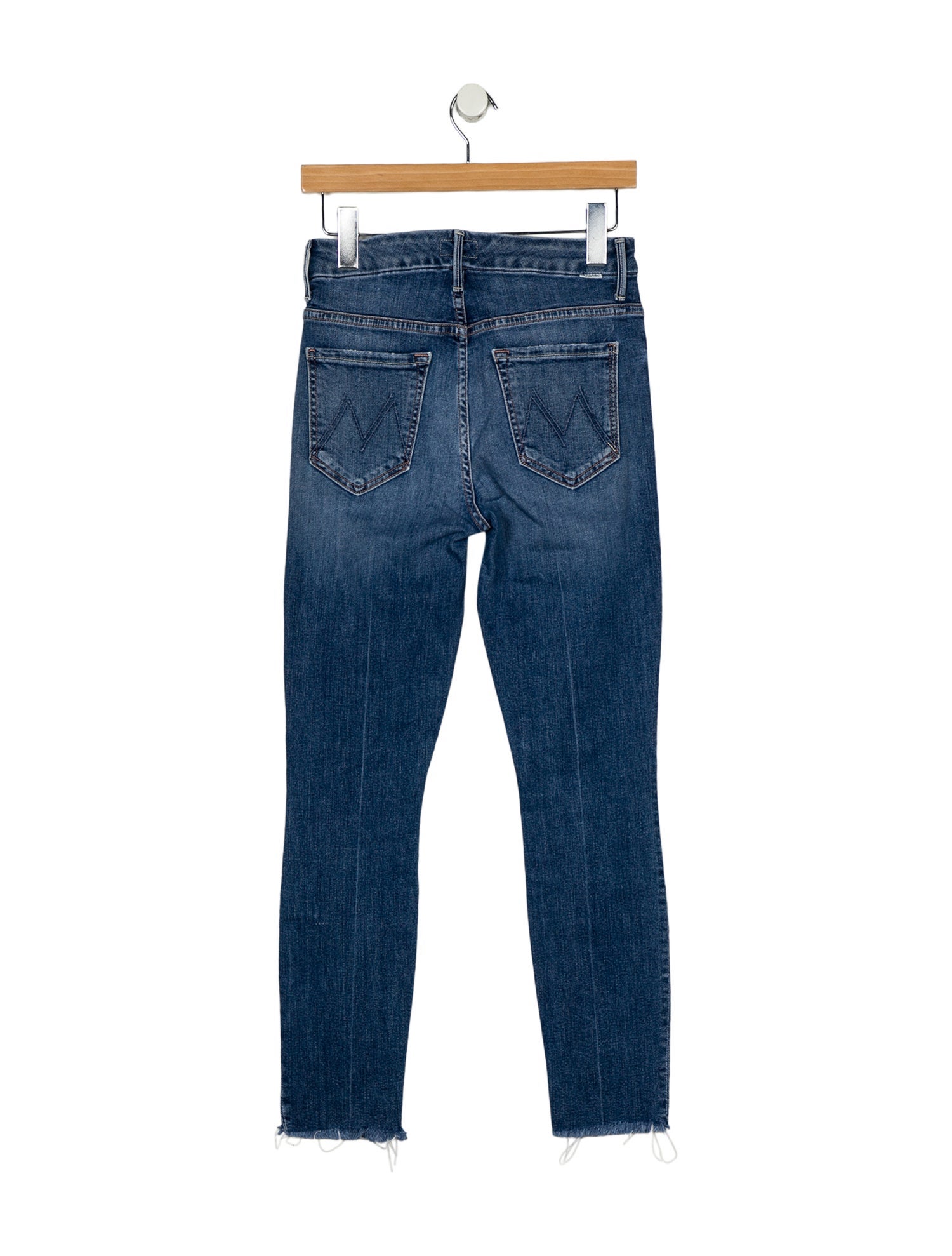 Mother Mid-Rise Skinny Leg Jeans