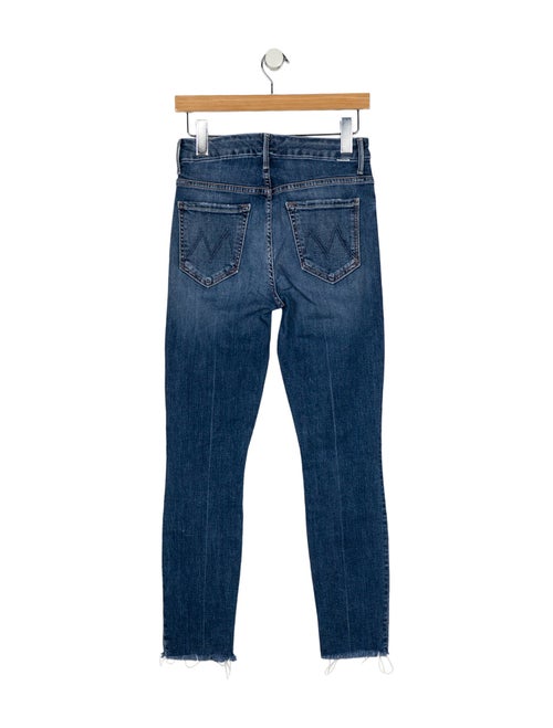 Mother Mid-Rise Skinny Leg Jeans