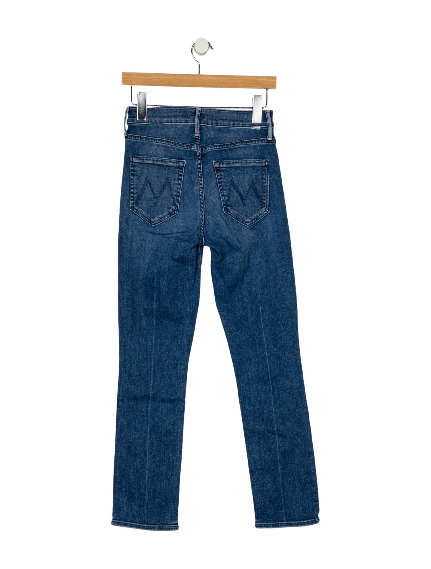 Mother High-Rise Straight Leg Jeans