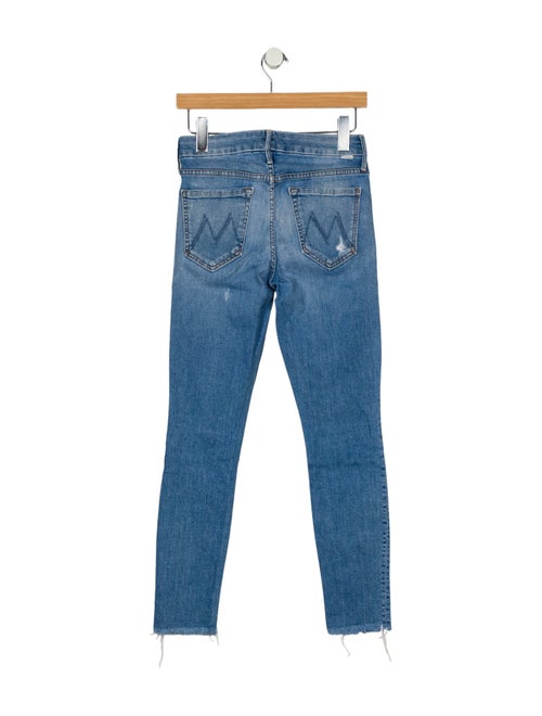 Mother Mid-Rise Skinny Leg Jeans