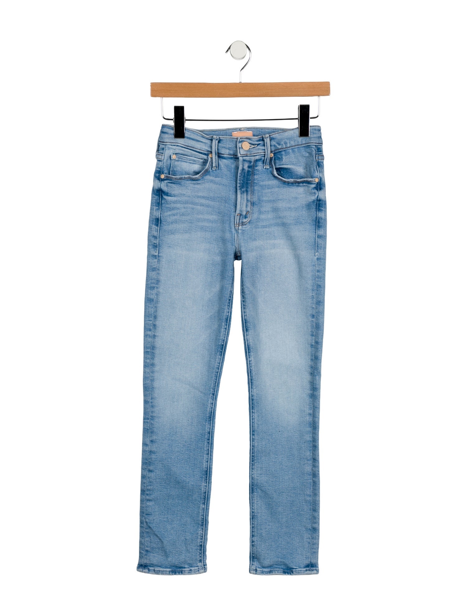 Mother Mid-Rise Skinny Leg Jeans
