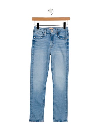 Mother Mid-Rise Skinny Leg Jeans