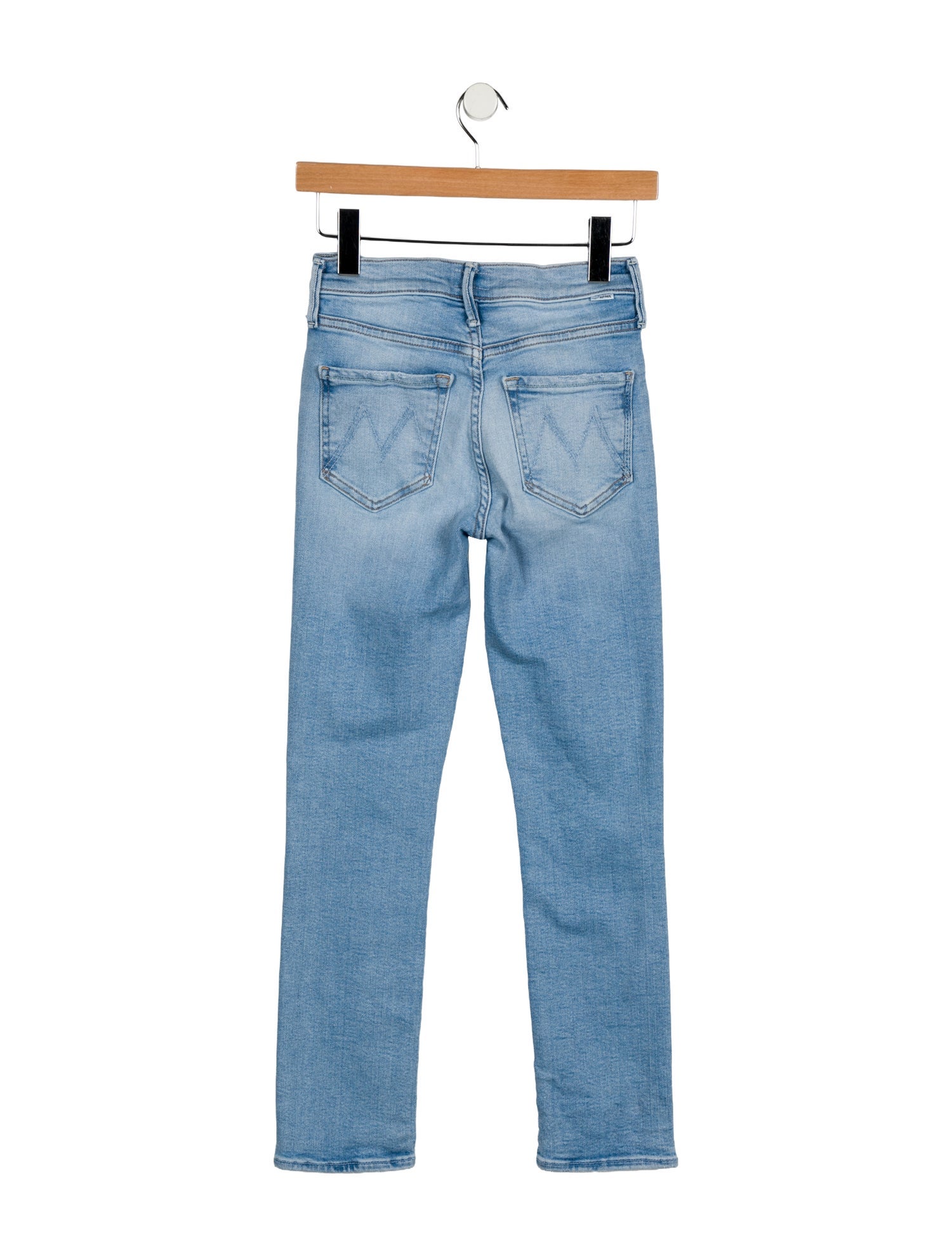 Mother Mid-Rise Skinny Leg Jeans