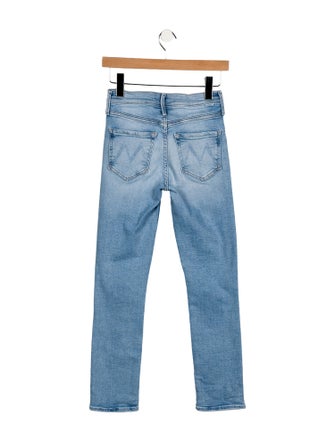 Mother High-Rise Straight Leg Jeans