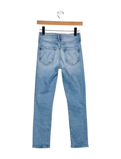 Mother High-Rise Straight Leg Jeans