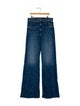 Mother Mid-Rise Wide Leg Jeans