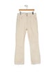 Mother Mid-Rise Straight Leg Jeans