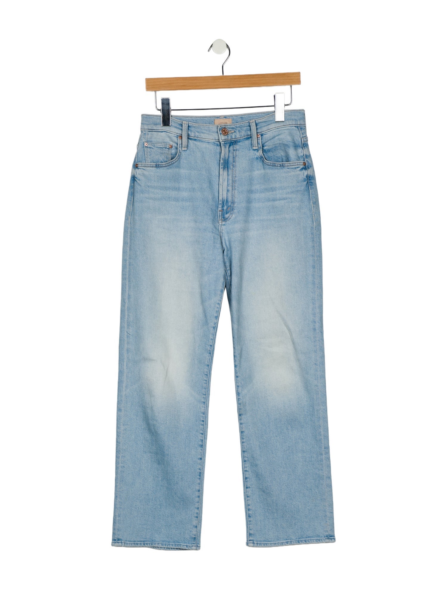 Mother High-Rise Wide Leg Jeans