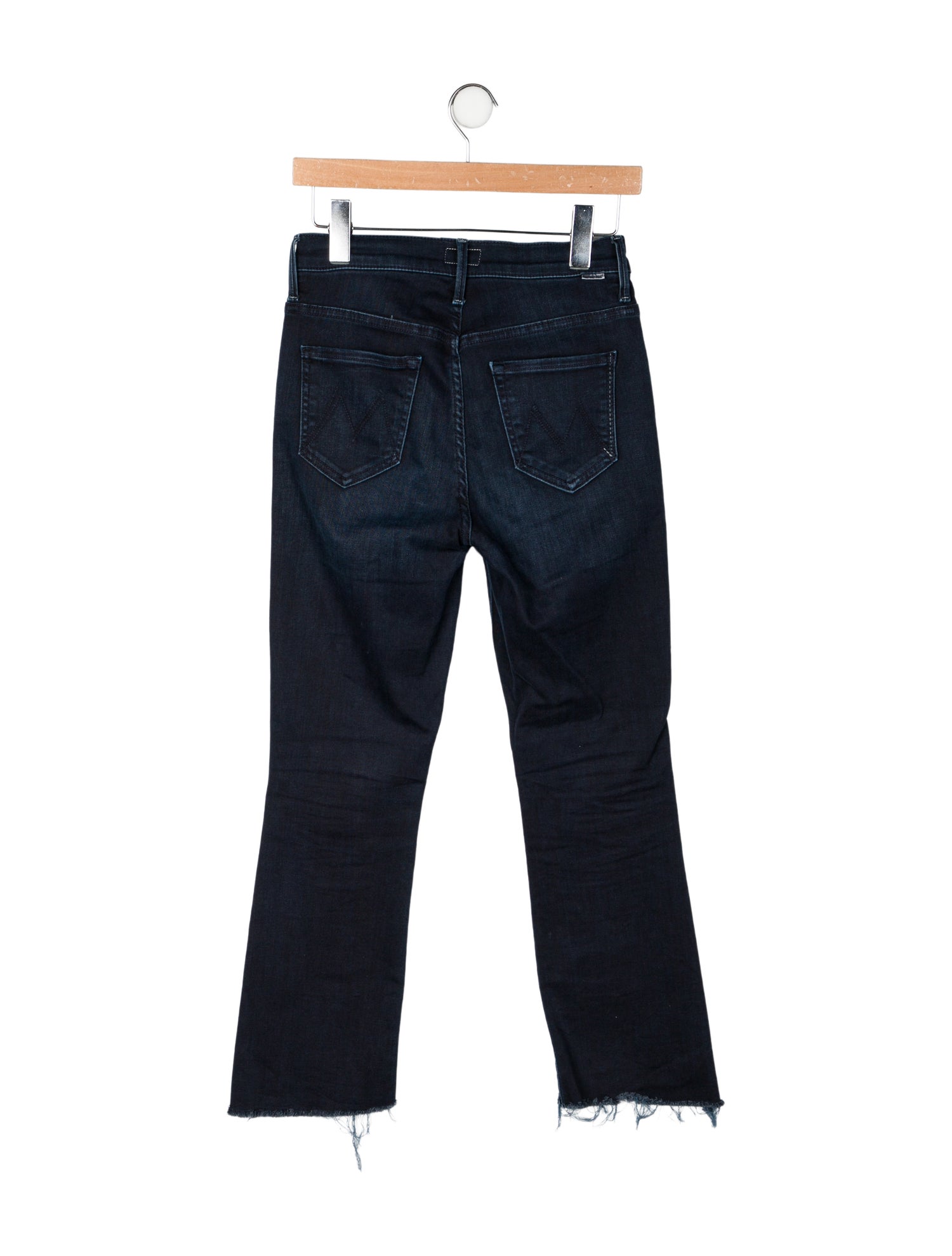 Mother Mid-Rise Straight Leg Jeans