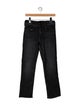 Mother Mid-Rise Straight Leg Jeans