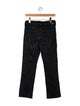 Mother Mid-Rise Straight Leg Jeans