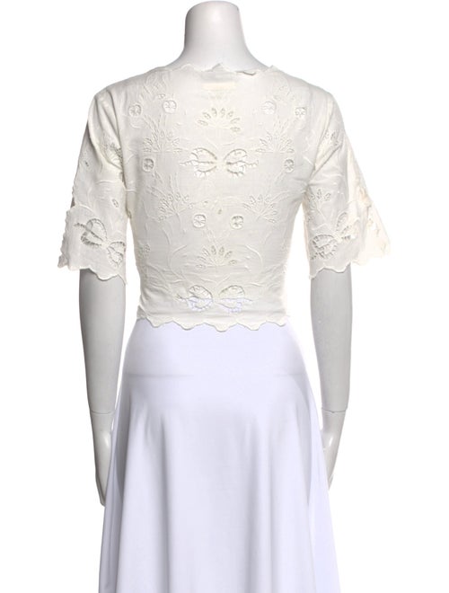 Mother V-Neck Short Sleeve Crop Top