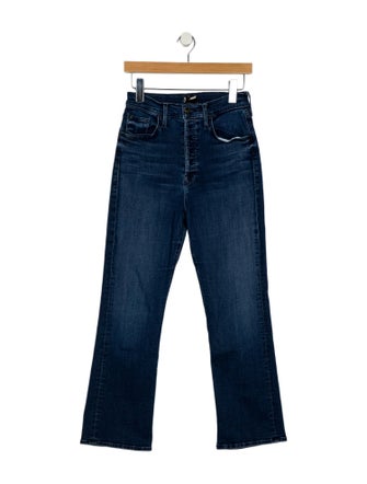 Mother High-Rise Straight Leg Jeans