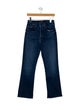 Mother High-Rise Straight Leg Jeans