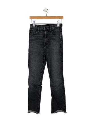 Mother Mid-Rise Skinny Leg Jeans