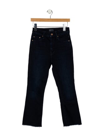Mother Mid-Rise Straight Leg Jeans
