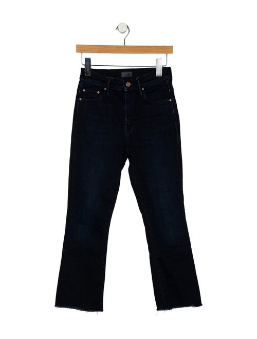Mother Mid-Rise Straight Leg Jeans