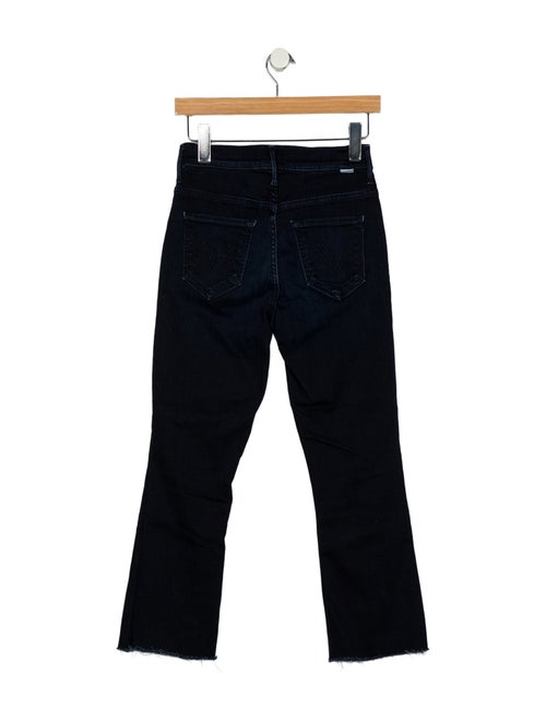Mother Mid-Rise Straight Leg Jeans