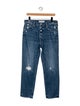 Mother High-Rise Straight Leg Jeans