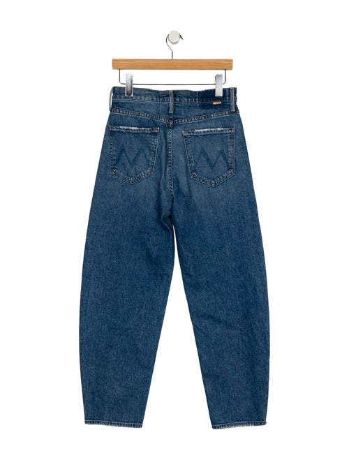 Mother High-Rise Straight Leg Jeans